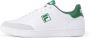 Fila Sportieve Herensneakers Wit Groen Print White Heren - Thumbnail 2