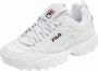 Fila Basketball Sneaker Disruptor Low White - Thumbnail 4