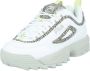 Fila Wit Grijs Violet Lage Top Sneaker White Dames - Thumbnail 2