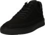 Filling Pieces Low Top Ripple Nubuck All Black Sneaker - Thumbnail 4