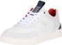 Gaastra Barrick M Lage sneakers Leren Sneaker Heren Wit - Thumbnail 4