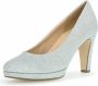 Gabor 270 Pumps High Heels Schoenen Hoge Hak Dames Zilver - Thumbnail 2