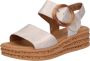 Gabor Gouden Parel Leren Sandalen Multicolor Dames - Thumbnail 2