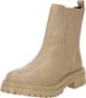 Geox Klassieke Chelsea Boots met Iridea Detail Beige Dames - Thumbnail 1