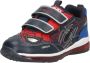 GEOX Todo A Sneakers Kinderen Navy Red - Thumbnail 4