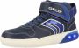 Geox J169VA Navy Royal Sneakers hoge sneakers - Thumbnail 4