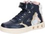 GEOX J SKYLIN GIRL Meisjes Sneakers NAVY PLATINUM - Thumbnail 3