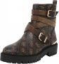 Guess Boot biker strassé en cuir - Thumbnail 1