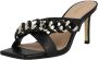 Guess Stijlvolle Favrelle Hoge Hak Sandalen Zwart Dames - Thumbnail 3