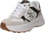 Guess Witte Sneakers Modern Klassiek Ontwerp Multicolor Dames - Thumbnail 4