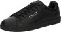 Guess Zwarte leren sneakers Nola Black Heren - Thumbnail 2