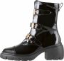 Högl Zwarte Biker Booties Dames Enkellaarzen Black Dames - Thumbnail 2