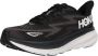 HOKA Clifton 9 Hardloopschoenen Regular grijs - Thumbnail 4