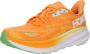 HOKA Clifton 9 Hardloopschoenen Regular oranje - Thumbnail 2