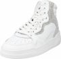 Hub Grip Hoge sneakers Leren Sneaker Dames Wit - Thumbnail 3