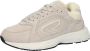 Hub Beige Suède Lage Dames Sneakers Beige Dames - Thumbnail 2