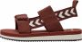 Hummel Kinder Sandale Elastic Sandal Jr Copper Brown - Thumbnail 2