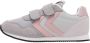 Hummel Kinder Sneakers flach Reflex Double Multi Jr Alloy - Thumbnail 1