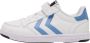 Hummel Kinder Sneakers flach Stadil Light Quick Jr White Navy - Thumbnail 2