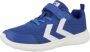 Hummel Actus Recycled Sportschoenen Lapis Blue Saffron Unsponsored Kinderen - Thumbnail 2