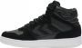 Hummel St Power Play Mid Sneakers Heren Zwart - Thumbnail 3