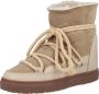 Inuikii Classic Wedge snowboot van schapenvacht met leren details - Thumbnail 1