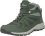 Jack Wolfskin WOODLAND 2 TEXAPORE MID W Dames Wandelschoenen hedge groen - Thumbnail 3