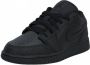 Nike AIR JORDAN 1 Low Sneakers Sport Casual Schoenen Zwart 553560 - Thumbnail 3