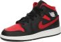 Jordan Air 1 Mid Children Black - Thumbnail 2