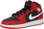 Jordan Kinderschoenen Air 1 Mid Black Gym Red White Black Gym Red White - Thumbnail 3