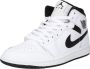 Jordan Air 1 Mid 1 Schoenen white black white black maat: 47 beschikbare maaten:41 42.5 43 44.5 45 46 47.5 40.5 45.5 47 - Thumbnail 4