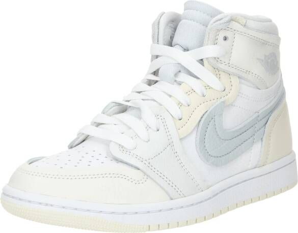 Nike Air Jordan 1 MM High Dames Sneakers Wit Licht Geel