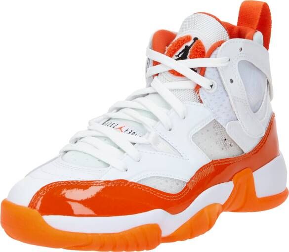 Nike Jordan jump Basketbalschoenen Wit Oranje