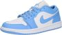 Jordan WMNS Air 1 Low in blauw formaten: 40.5 - Thumbnail 4