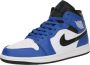 Jordan Schoenen Air 1 Mid Game Royal White Black- Heren Game Royal White Black - Thumbnail 3