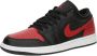 Jordan Air 1 Low Air 1 in zwart formaten: 42.5 - Thumbnail 2