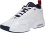 Jordan Herenschoenen Max Aura 6 White Varsity Red Midnight Navy- Heren White Varsity Red Midnight Navy - Thumbnail 2