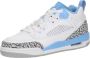 Jordan kinderschoenen Spizike Low White Wolf Grey Anthracite University Blue- White Wolf Grey Anthracite University Blue - Thumbnail 3