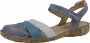 Josef Seibel ROSALIE 44 Volwassenen Platte sandalen Kleur Blauw - Thumbnail 3