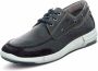 Josef Seibel Casual Veterschoenen Donkerblauw Blue Heren - Thumbnail 2