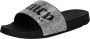 Juicy Couture Donna Black Diamante-slippers voor dames Zwart - Thumbnail 2