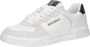 Just Cavalli Grainy Leather Heren Sneakers White Heren - Thumbnail 2