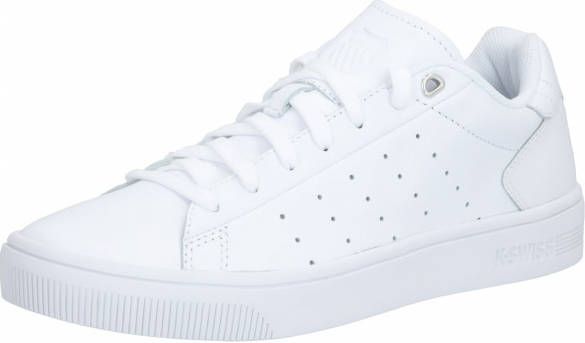 K-Swiss Court Frasco II leren sneakers wit