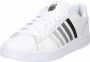 K-Swiss Court Winston Heren Sneakers Sportschoenen Schoenen Wit 06154-131-M - Thumbnail 3