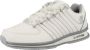 K-Swiss Rinzler Leather Heren Sneakers Schoenen Leer Wit-Grijs 01235-929-M - Thumbnail 2