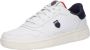 K-Swiss Slammshield II Heren Sneakers Schoenen Leer Wit 04312-968-M - Thumbnail 2