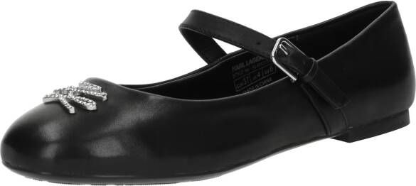 Karl Lagerfeld Ballerinas Karo Autograph Pump in zwart