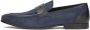 Kazar Heren suède casual penny loafers Blue Heren - Thumbnail 1