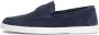 Kazar Heren instap marineblauwe sneakers Blue Heren - Thumbnail 1