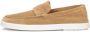 Kazar Beige instap sneakers op een witte zool Beige Heren - Thumbnail 1